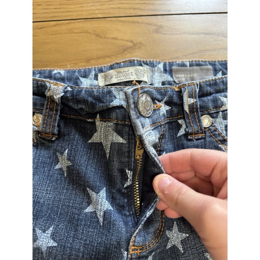 Nine West Vintage America Collection Size 8/29 Denim Jean Shorts Holiday Summer - Picture 5 of 16